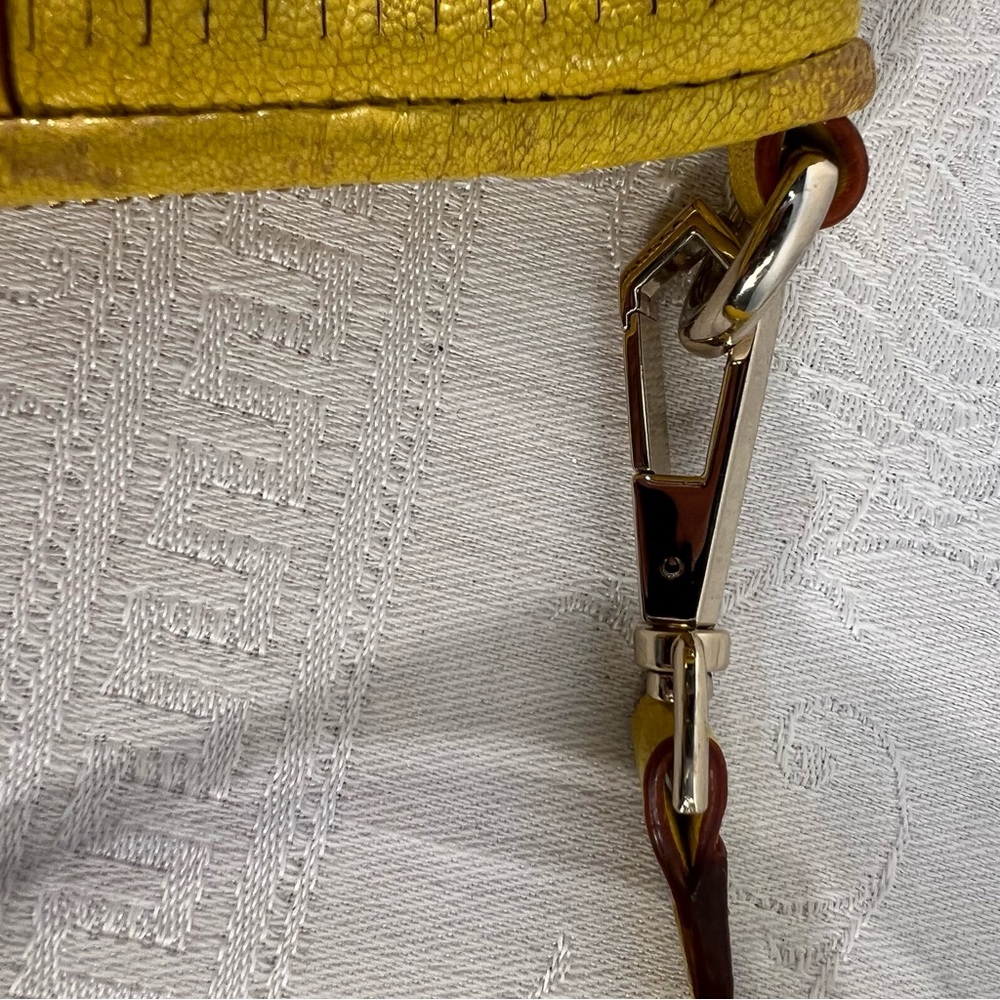 Rebecca Minkoff Yellow Fringe Crossbody Bag - Picture 5 of 12